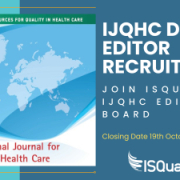 Join the IJQHC Board as a Deputy Editor