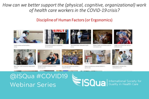Webinar Recording: Human Factors Systems Approach and the COVID-19 Healthcare Crisis