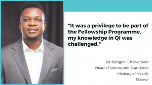 Hear from Bongani Chikwapulo, Fellowship graduate from Malawi