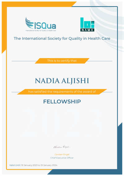 Hear from Nadia Aljishi, Middle East Fellowship graduate