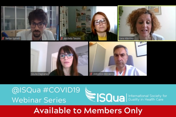 Webinar Recording: Promoting patient safety at time of COVID-19