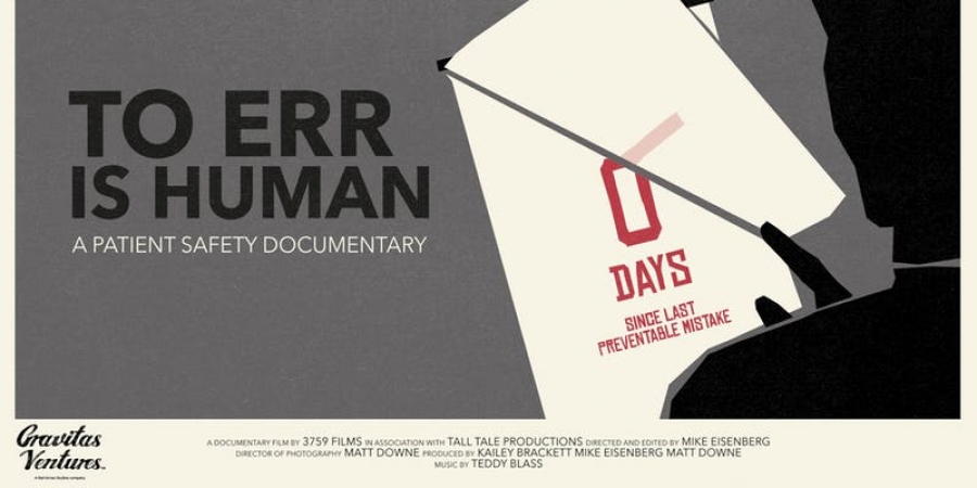 Canada - exclusive screening of To Err is Human