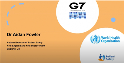 G7 presidency statement – patient safety: from vision to reality