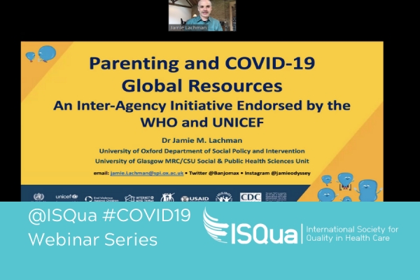 Webinar Recording: Parenting and COVID-19 Global Resources with Dr Jamie Lachman
