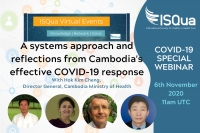 Watch the Recording: A systems approach and reflections from Cambodia's effective COVID-19 response